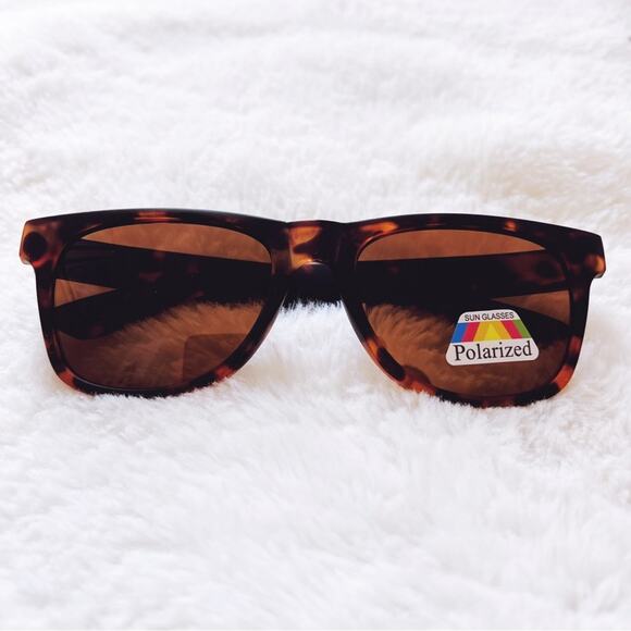 Maya Tortoise Brown Polarized Sunglasses - Picture 1 of 9